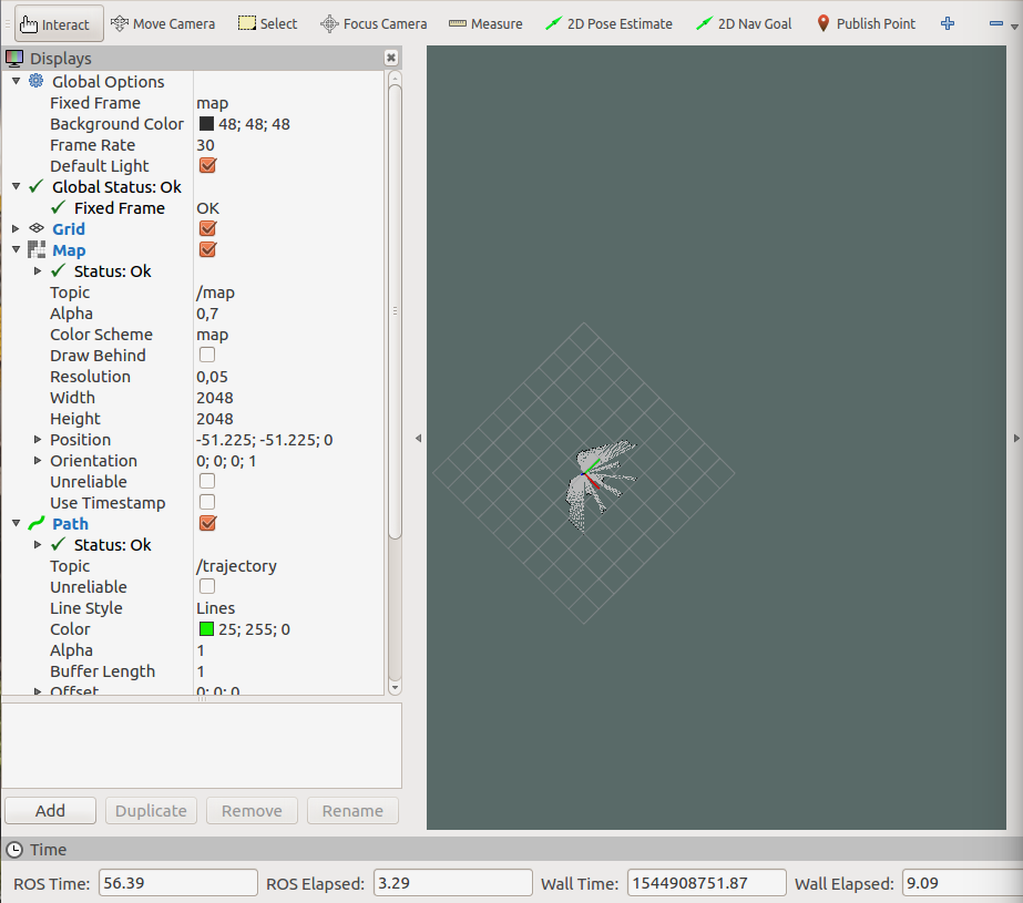 Hector SLAM Output for Turtlebot3_scan2.bag