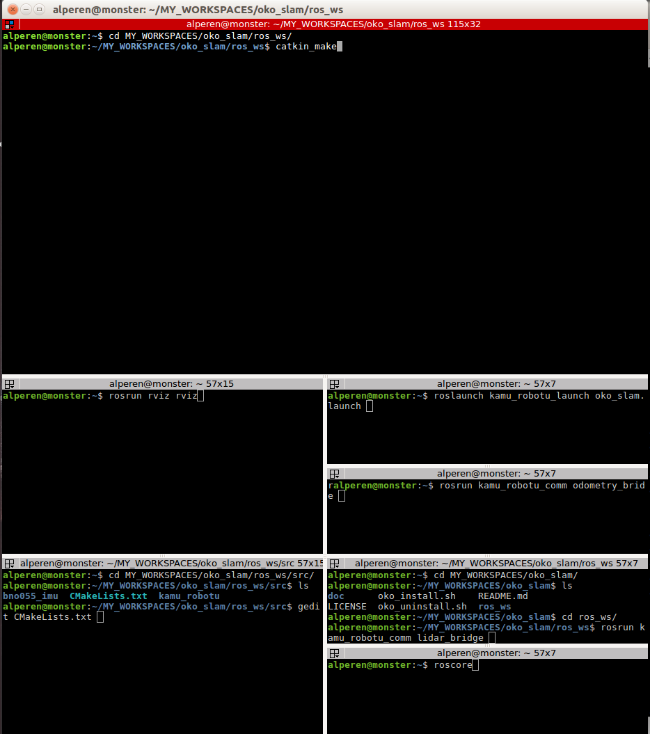 My Terminal with ROS